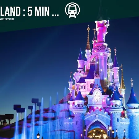 Le Danube 11 - Luxe 8 Personnes A Disneyland Paris * Serris